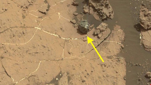کشف یک شهاب سنگ فلزی عجیب در مریخ